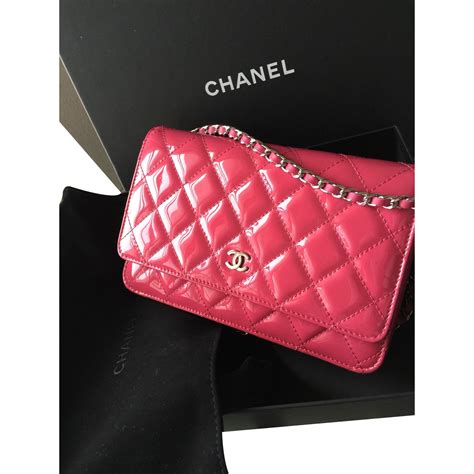 pochette chanel rosa|Handbags .